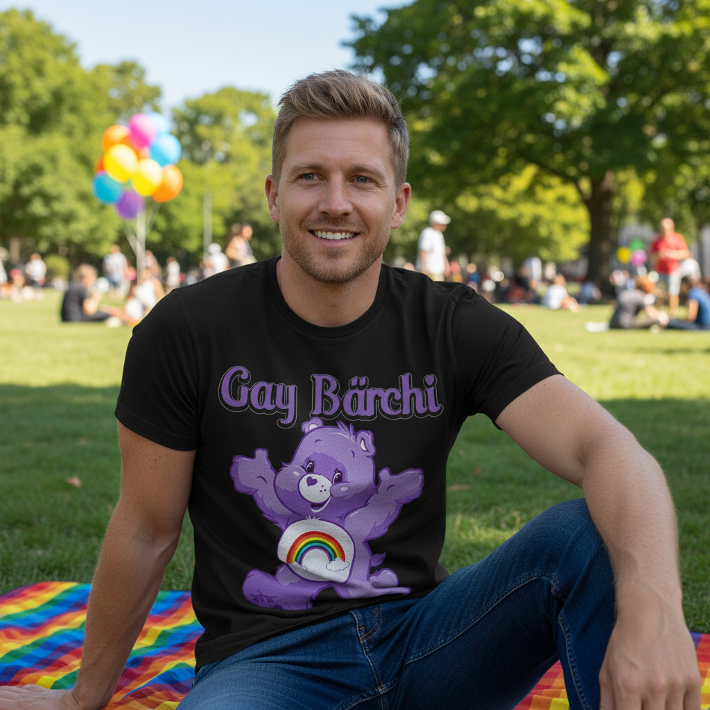 Gay Bärchi - Glücksbärchi - Herren Shirt