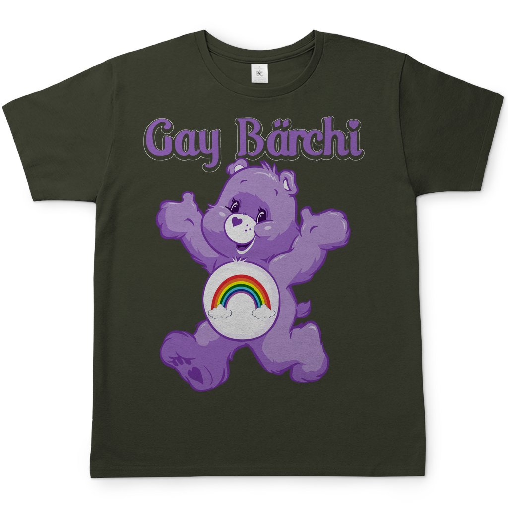 Gay Bärchi - Glücksbärchi - Herren Shirt Urban Khaki