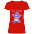 Gay Bärchi - Glücksbärchi - V-Neck Damenshirt Red XS