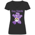 Gay Bärchi - Glücksbärchi - V-Neck Damenshirt Black