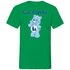 Gin Bärchi - Glücksbärchi - Herren V-Neck Shirt Kelly Green