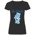 Gin Bärchi - Glücksbärchi - V-Neck Damenshirt Black