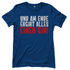 Und am Ende ergibt alles einen Gin! - Damenshirt Royal Blue