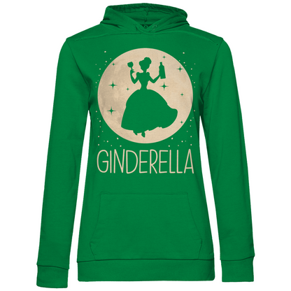 Mond Prinzessin - Ginderella - Damen Hoodie Kelly Green