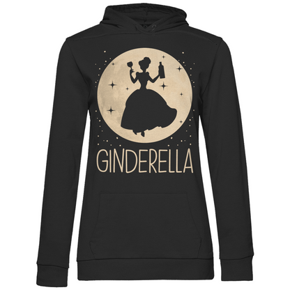 Mond Prinzessin - Ginderella - Damen Hoodie Black