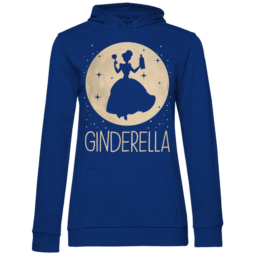 Mond Prinzessin - Ginderella - Damen Hoodie Royal