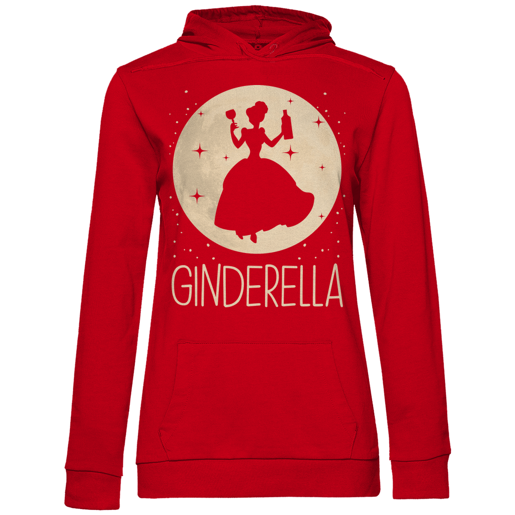Mond Prinzessin - Ginderella - Damen Hoodie Red