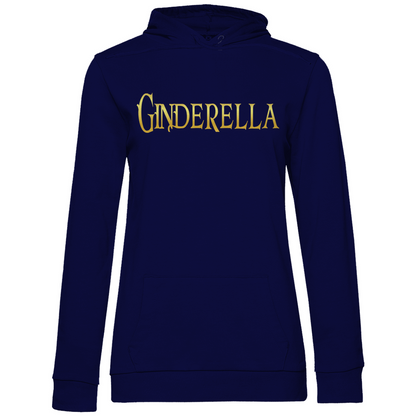 Ginderella - Prinzessin Gold - Damen Hoodie Navy Blue