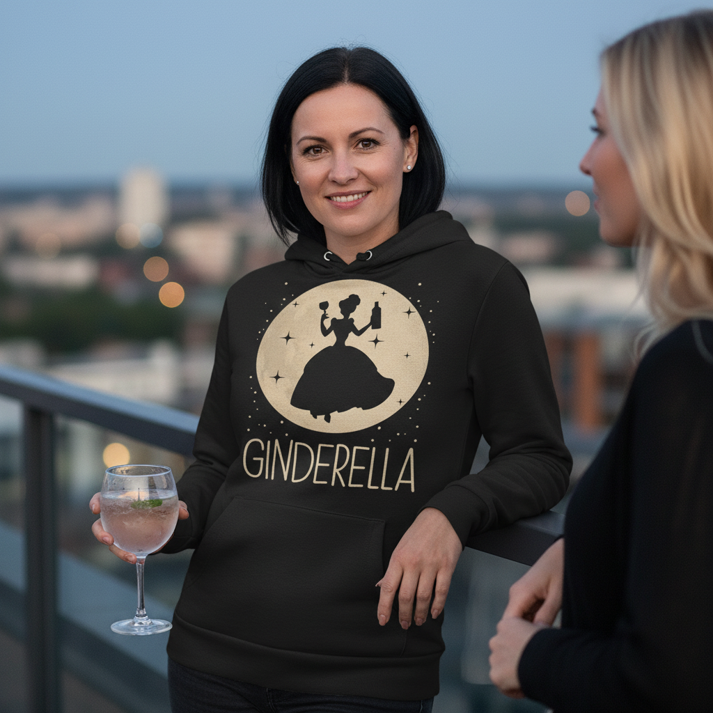 Mond Prinzessin - Ginderella - Damen Hoodie