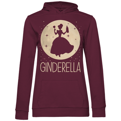 Mond Prinzessin - Ginderella - Damen Hoodie Wine
