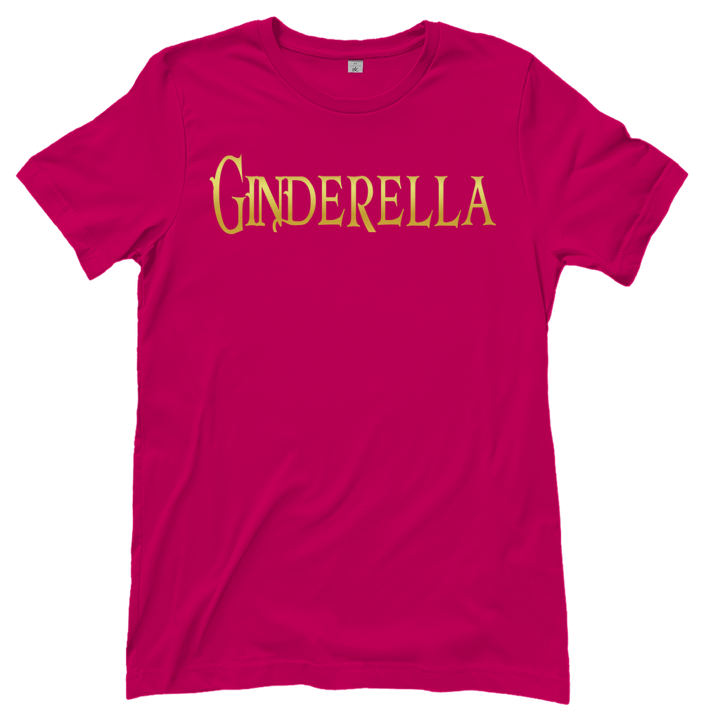 Ginderella - Prinzessin Gold - Damenshirt Sorbet