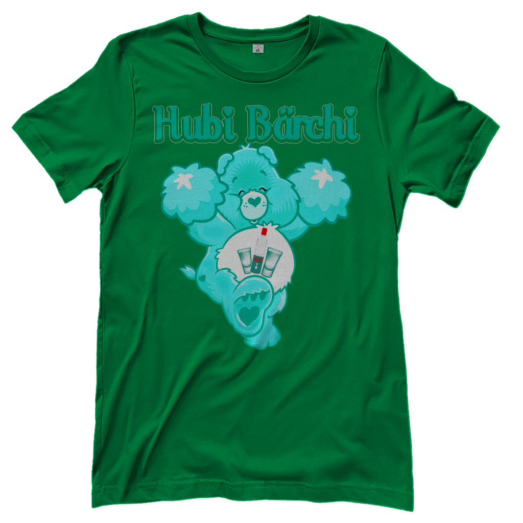 Hubi Bärchi - Glücksbärchi - Damenshirt Kelly Green