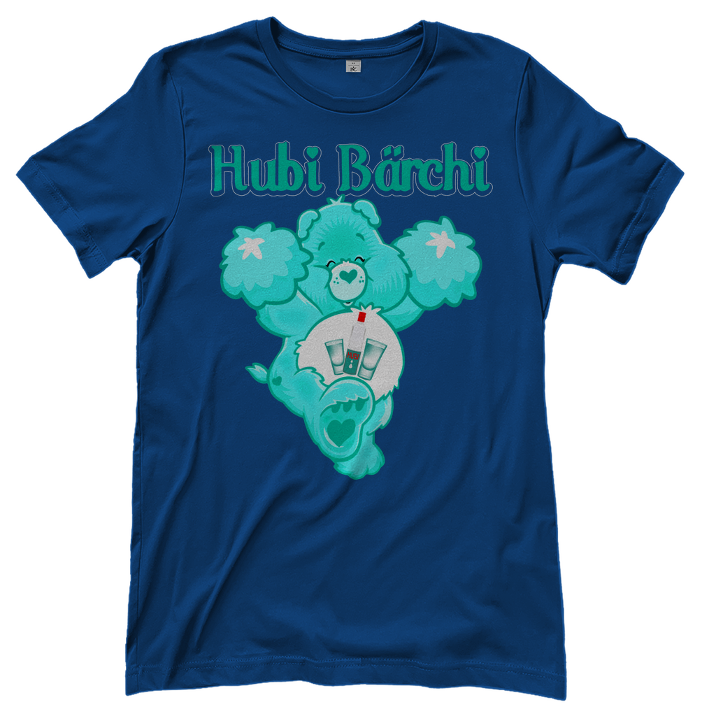 Hubi Bärchi - Glücksbärchi - Damenshirt Royal Blue