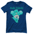 Hubi Bärchi - Glücksbärchi - Damenshirt Royal Blue