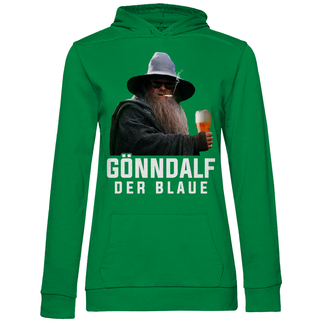 Gönndalf der Blaue - Damen Hoodie Kelly Green
