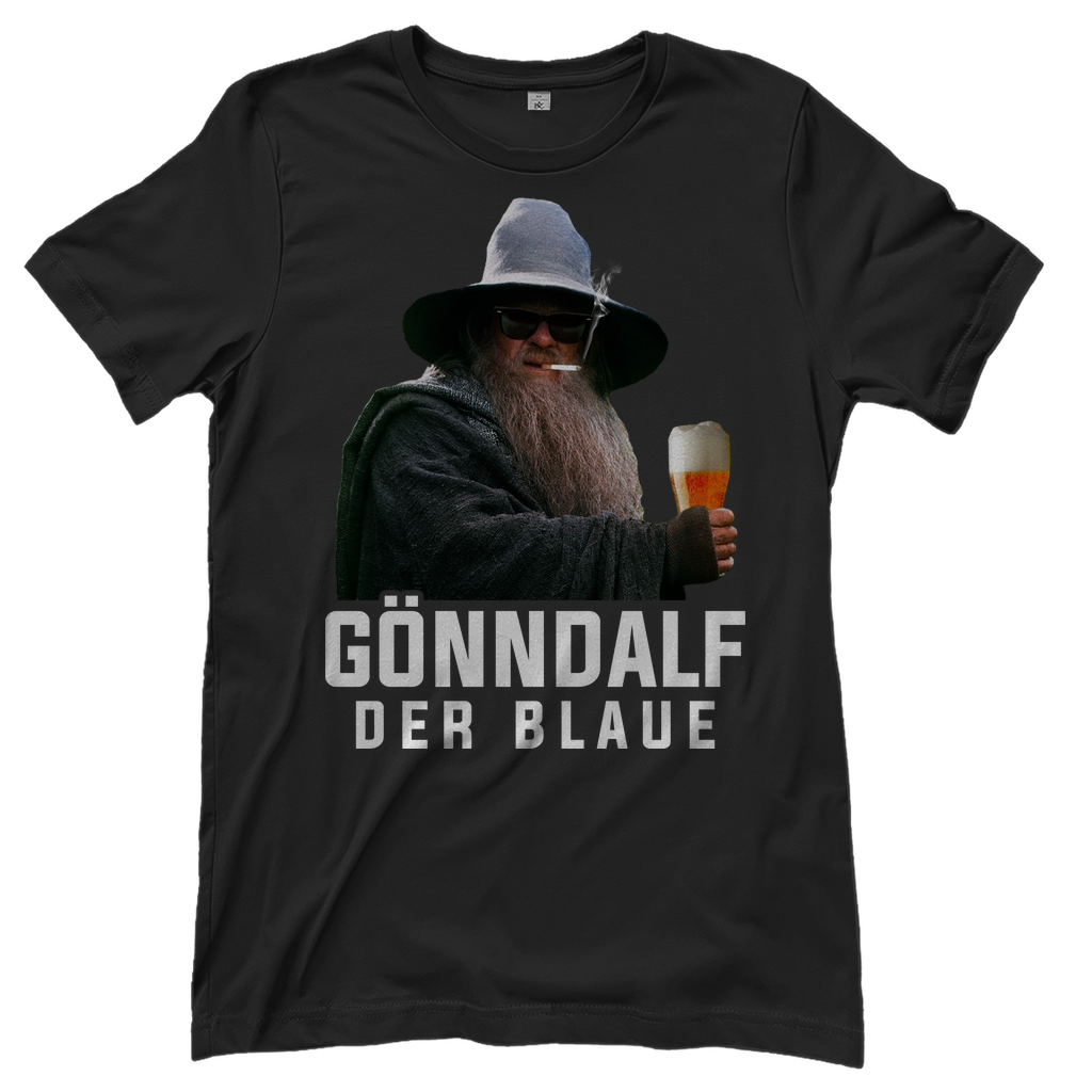 Gönndalf der Blaue - Damenshirt Black
