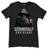 Gönndalf der Blaue - Damenshirt Black