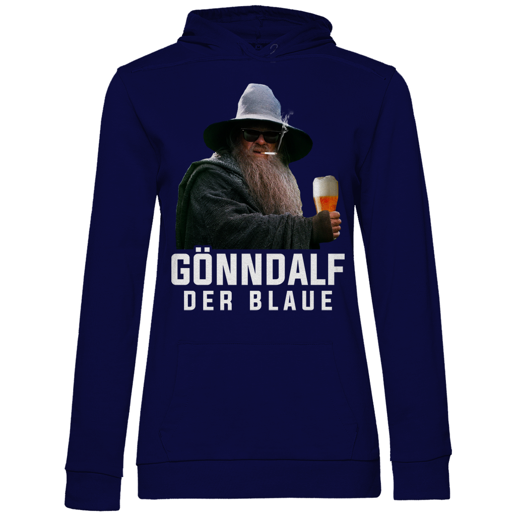 Gönndalf der Blaue - Damen Hoodie Navy Blue