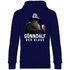 Gönndalf der Blaue - Unisex Hoodie Navy Blue