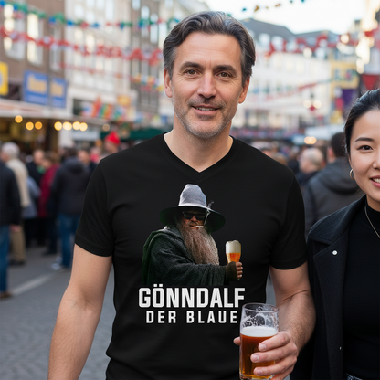 Gönndalf der Blaue - Herren V-Neck Shirt