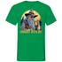 Gönndalf der Blaue Gandalf Toon - Beidseitiger Druck - Herren V-Neck Shirt Kelly Green