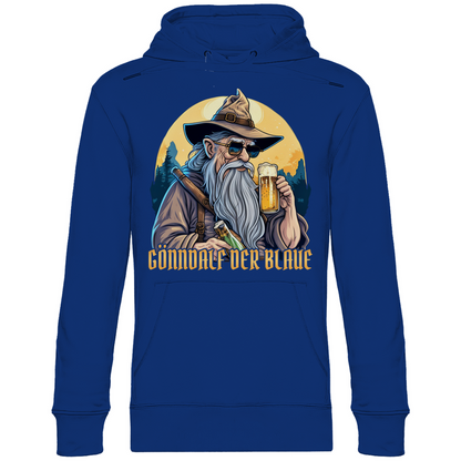 Gönndalf der Blaue Gandalf Toon - Beidseitiger Druck - Unisex Hoodie Royal