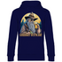 Gönndalf der Blaue Gandalf Toon - Beidseitiger Druck - Unisex Hoodie Navy Blue