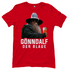 Gönndalf der Blaue - Damenshirt Red