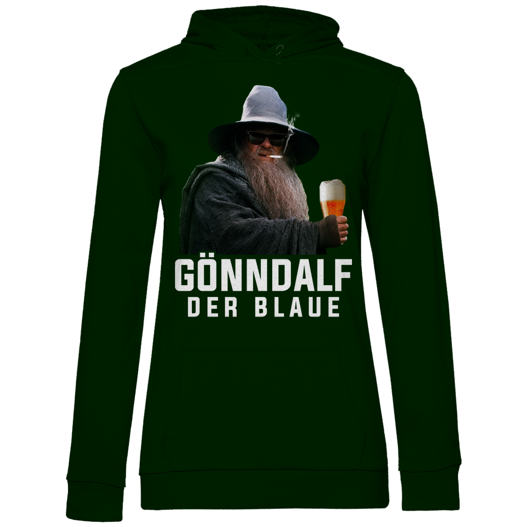 Gönndalf der Blaue - Damen Hoodie Forest Green