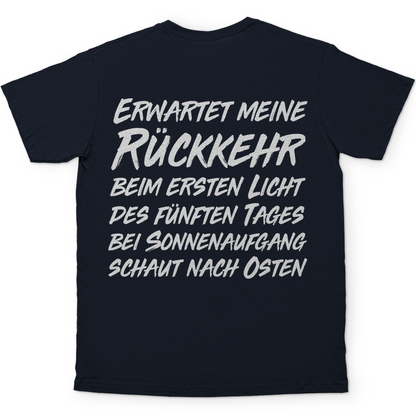 Gönndalf der Blaue Gandalf Toon - Beidseitiger Druck - Herren Shirt