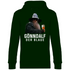 Gönndalf der Blaue - Unisex Hoodie Forest Green