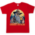 Gönndalf der Blaue Gandalf Toon - Beidseitiger Druck - Herren Shirt Red