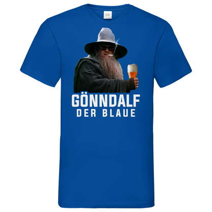 Gönndalf´s Rückkehr - Beidseitiger Druck - Herren V-Neck Shirt Royal Blue