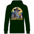 Gönndalf der Blaue Gandalf Toon - Beidseitiger Druck - Unisex Hoodie Forest Green