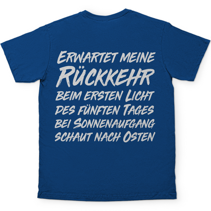 Gönndalf der Blaue Real - Beidseitiger Druck - Herren Shirt