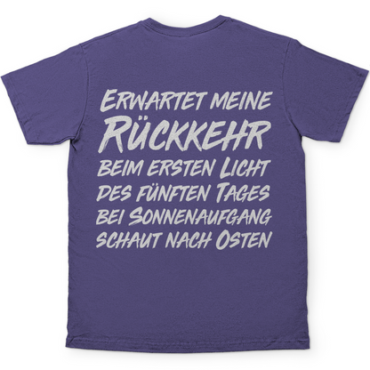 Gönndalf der Blaue Real - Beidseitiger Druck - Herren Shirt