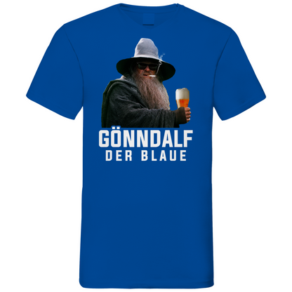 Gönndalf der Blaue - Herren V-Neck Shirt Royal Blue