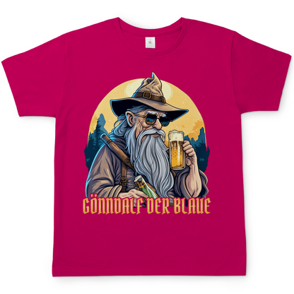 Gönndalf der Blaue Gandalf Toon - Beidseitiger Druck - Herren Shirt Sorbet
