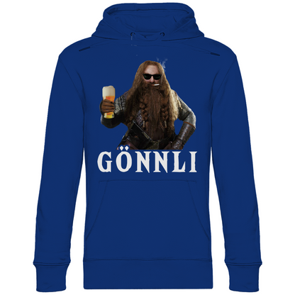 Gönnli Gimli der Herr der Ringe - Beidseitiger Druck - Unisex Hoodie Royal