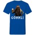 Gönnli Gimli der Herr der Ringe - Beidseitiger Druck - Herren V-Neck Shirt Royal Blue