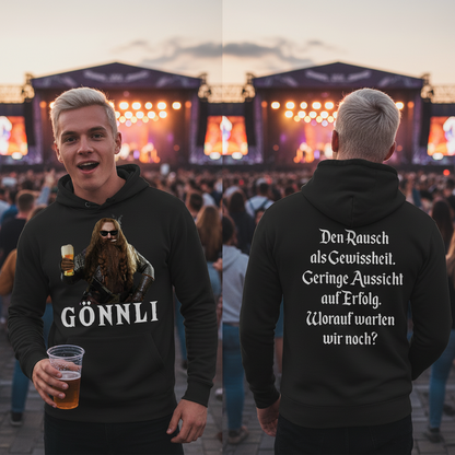 Gönnli Gimli der Herr der Ringe - Beidseitiger Druck - Unisex Hoodie