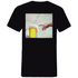 Gottes Hand mit Bier - Herren V-Neck Shirt Black