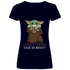 Dein Bier exen du musst Baby Yoda - V-Neck Damenshirt Deep Navy