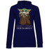 Dein Bier exen du musst Baby Yoda - Damen Hoodie Navy Blue