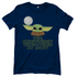 Der Knuffigkeit widerstehen du musst - Baby Yoda Grogu - Damenshirt Navy