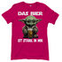 Das Bier ist stark in mir - Baby Yoda Grogu - Damenshirt Sorbet