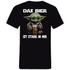 Das Bier ist stark in mir - Baby Yoda Grogu - Herren V-Neck Shirt Black