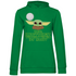 Knuffigkeit widerstehen - Baby Yoda Grogu - Damen Hoodie Kelly Green