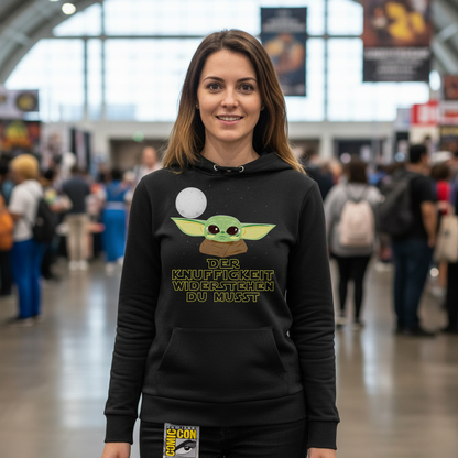 Knuffigkeit widerstehen - Baby Yoda Grogu - Damen Hoodie