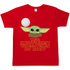 Der Knuffigkeit widerstehen du musst - Baby Yoda Grogu - Herren Shirt Red